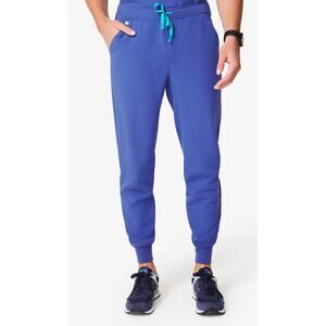 Figs Men's Tansen Jogger Scrub Pants in Blue Size Medium